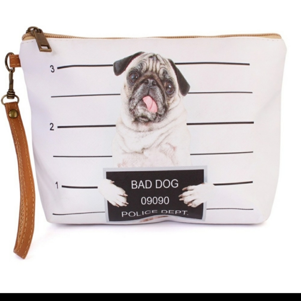 -Bad Dog Make-up Bag
